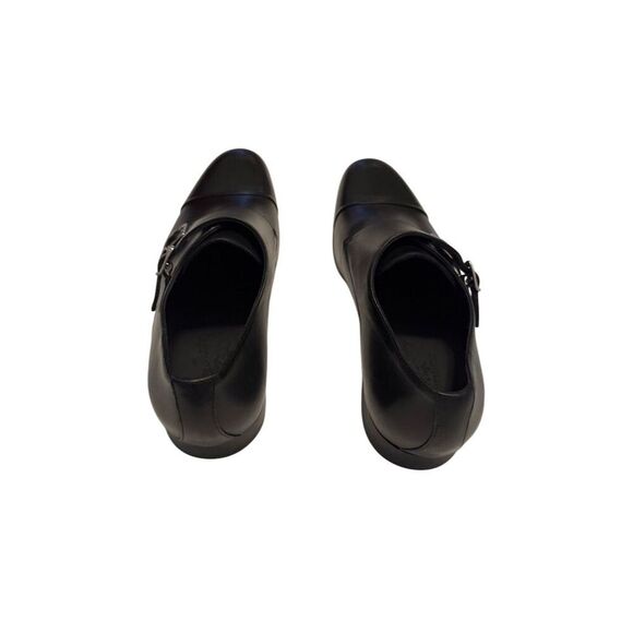 Massimo Matteo Men's Double Monk Strap Dress Shoes Black Size 13 M - Picture 4 of 12